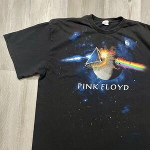 Y2K Pink Floyd Dark Side Of The Moon Size 2XL Rock Band Concert Tshirt‎